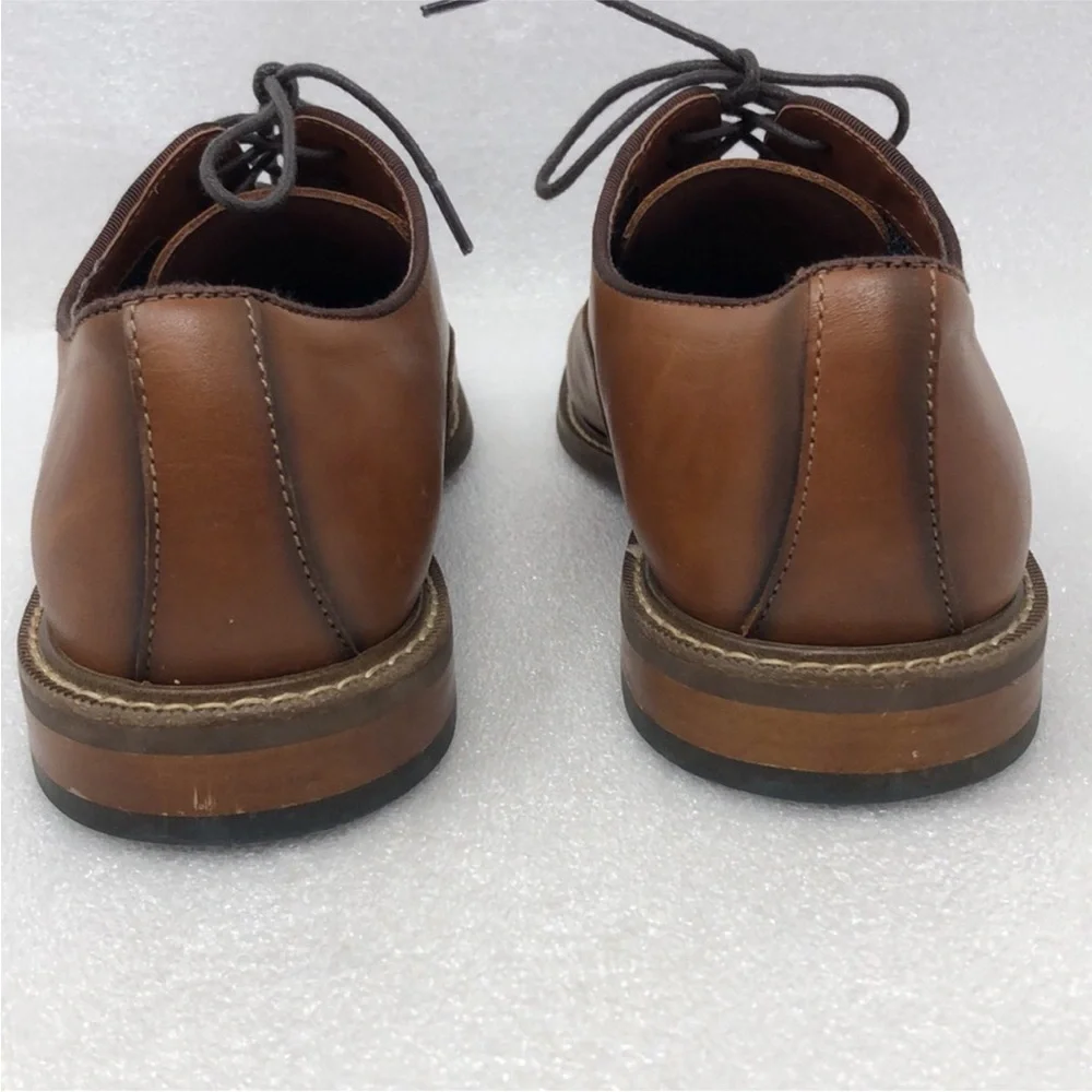 Vince Camuto Shoes Lawsen Brown Leather Oxford Men’s Size 8.5M